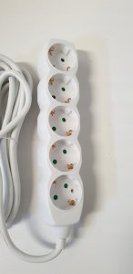 Listwa zasilająca Emos 5 gniazd 5 m biała (P0525R) 5