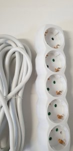 Listwa zasilająca Emos 5 gniazd 5 m biała (P0525R) 6