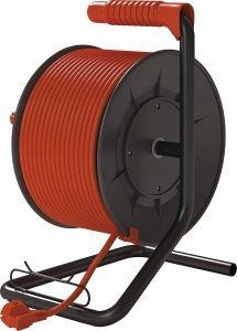 PVC Extension Cord Reel- 4 sockets, 25m, 1,5mm2 SCHUKO 9