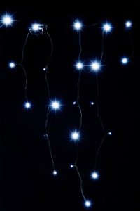 Girlanda łańcuch ozdobny lampki LED 200 diod Sople 2