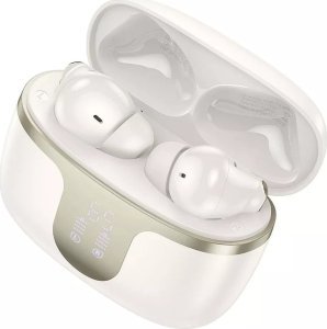 HOCO EQ10 Bezprzewodowe Słuchawki Bluetooth TWS  Mleczna Biel z Etui Ładującym 1