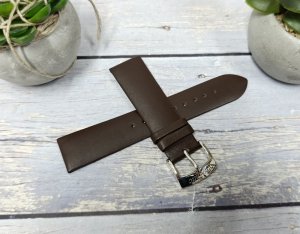 Skórzany pasek do zegarka Atlantic 22 mm BR-22 9593 brązowy . 3