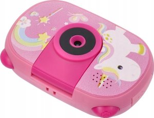 Wodoodporny aparat cyfrowy dla dzieci z ekranem 2" 1080P / 30fps KDC-0025B różowy 5