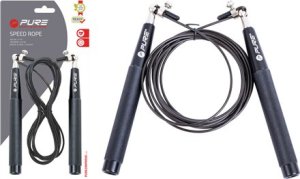 Pure2Improve Speed Skipping Rope, Size 300 cm | Black 1