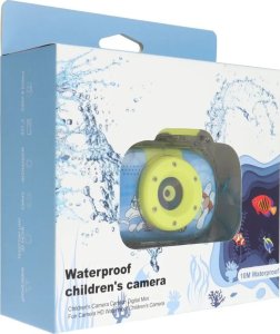 Wodoodporny aparat cyfrowy dla dzieci z ekranem 2" 1080P / 30fps KDC-0025B niebieski 2
