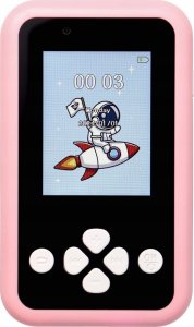 Telefon do gier dla dzieci z ekranem IPS 2,4" z przyciskami KDC-0027A różowy 1