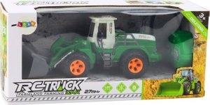 Koparka Ładowarka R/C Zdalnie Sterowana Unoszone Ramie Zielona LEAN Toys 5