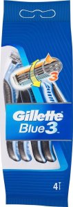 Gillette Blue 3 Jednorazowe maszynki do golenia dla mężczyzn, 4 sztuki 6