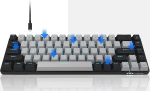 Klawiatura przewodowa MageGee MK-BOX (czarno-szara) 9