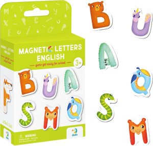 ZESTAW MAGNESÓW "ALFABET" ZWIERZĄTKA NAUKA POPRZEZ ZABAWĘ DLA NAJMŁODSZYCH 3