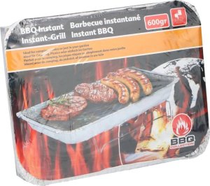 GRILL PIKNIKOWY JEDNORAZOWY 600G 31x24x4,8cm 2