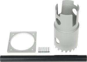 PŁYTA MONTAŻOWA DO IZOLACJI KOŃCOWEJ Z OTWORNICĄ MDFZ-80-VDZ-KB KOPOS 7