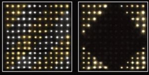 Lampki choinkowe Christmas decoration LAMPKI CHOINKOWE KURTYNA ŚWIETLNA ZEW/WEW 144 LED 120X120CM Z PILOTEM CIEPŁY BIAŁY 2