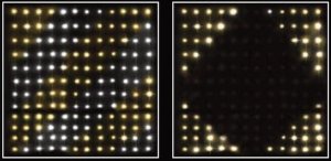 Lampki choinkowe Christmas decoration LAMPKI CHOINKOWE KURTYNA ŚWIETLNA ZEW/WEW 144 LED 120X120CM Z PILOTEM CIEPŁY BIAŁY 9