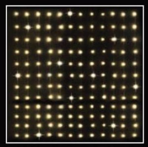 Lampki choinkowe Christmas decoration LAMPKI CHOINKOWE KURTYNA ŚWIETLNA ZEW/WEW 144 LED 120X120CM Z PILOTEM CIEPŁY BIAŁY 10