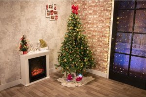 BOMBKA DEKORACYJNA PLASTIKOWA 6CM SET 35 SZT ZŁOTA 5