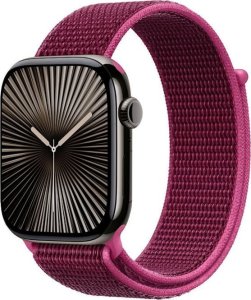Crong Nylon - Pasek sportowy do Apple Watch 38/40/41/42 mm (Magenta Fusion) 6