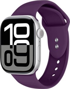 Crong Liquid - Pasek do Apple Watch 44/45/46/49 mm (śliwkowy) 6