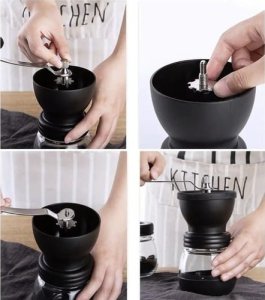 Młynek do przypraw Ruhhy Młynek do mielenia kawy - ręczny (24343) 9