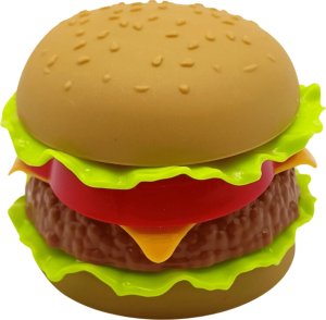 Duży Zestaw Imitacje Jedzenia Frytki Burger Gofry Napój Sztućce 32 Elementy 2