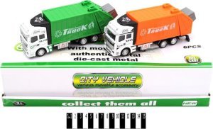 Samochody ciezarowe metal 6 sztuk art. 2211-2 2