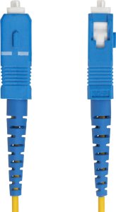 StarTech SPSMLCSC-OS2-15M kabel InfiniBand / światłowodowy LC SC Żółty 3