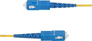 StarTech SPSMLCSC-OS2-15M kabel InfiniBand / światłowodowy LC SC Żółty 5