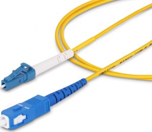 StarTech SPSMLCSC-OS2-15M kabel InfiniBand / światłowodowy LC SC Żółty 7