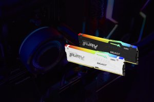 Kingston Technology FURY Beast RGB moduł pamięci 32 GB 2 x 16 GB DDR5 Korekcja ECC 8