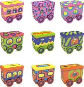 WAGON: PRZEKĄSKI I GALARETKI OWOCOWE Z ZABAWKĄ I NAKLEJKĄ BG 107 g - BOB SNAIL 1