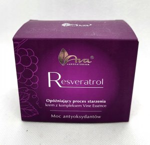 AVA LABORATORIUM_Resveratrol opóźniający proces starzenia krem z kompleksem Vine Essence 50ml 2