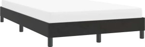 vidaXL Rama łóżka bez materaca Czarna 120x210 cm Aksamit 4
