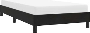 vidaXL Rama łóżka bez materaca Czarna 80x220 cm Aksamit 4
