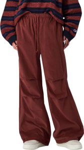 Spodnie damskie Champion Parachute brązowe 117432 MS524 M 2