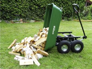 Taczka transportowy wózek ogrodowy wywrotka 120 kg 4