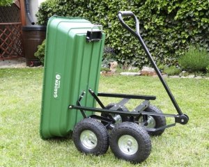 Taczka transportowy wózek ogrodowy wywrotka 120 kg 7