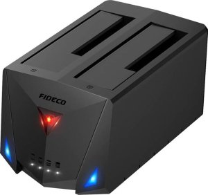 Stacja dokująca/klonowania dysków HDD/SSD FIDECO YPZ220B (USB 3.2, SATA I/II/III) 1