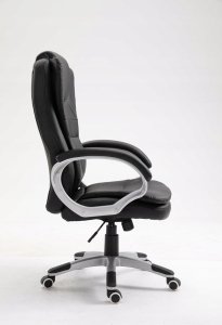 Krzesło biurowe Activejet Fotel biurowy z masażem podgrzewany YK7304 czarny 3