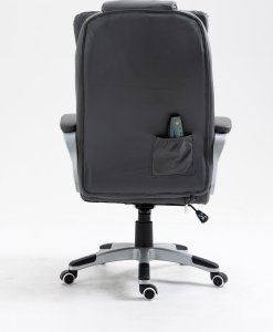 Fotel biurowy z masażem  podgrzewany ACTIVEJET YK7304 szary 16