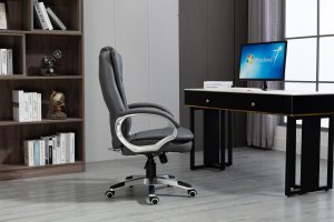 Fotel biurowy z masażem  podgrzewany ACTIVEJET YK7304 szary 18