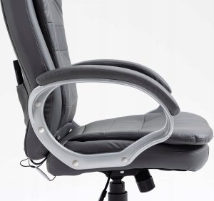 Fotel biurowy z masażem  podgrzewany ACTIVEJET YK7304 szary 6