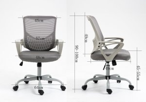 Fotel biurowy ACTIVEJET YK507 szary 25