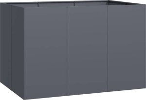 Doniczka Antracyt 120x80x80 cm Stal 2