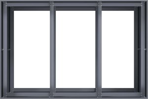 Doniczka Antracyt 120x80x80 cm Stal 5