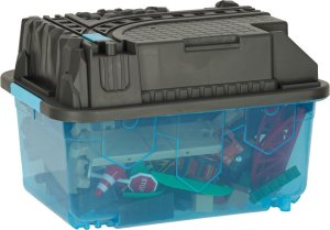 Kolejka tor samochodowy pociąg plac budowy 55 elementów 11