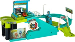 Tor samochodowy parking interaktywny z kierownicą wyścigowy 3