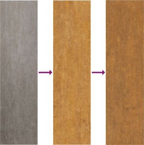 Brama ogrodowa 105x105 cm Stal nierdzewna Wzór liścia 9