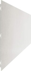 Obrzeża trawnikowe 10 szt. 25x103 cm Stal nierdzewna 5