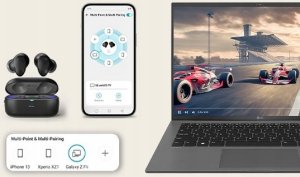 LG TONE Free T90S słuchawki douszne Bluetooth Dolby Atmos czarne nowe 6