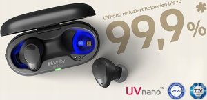 LG TONE Free T90S słuchawki douszne Bluetooth Dolby Atmos czarne nowe 9